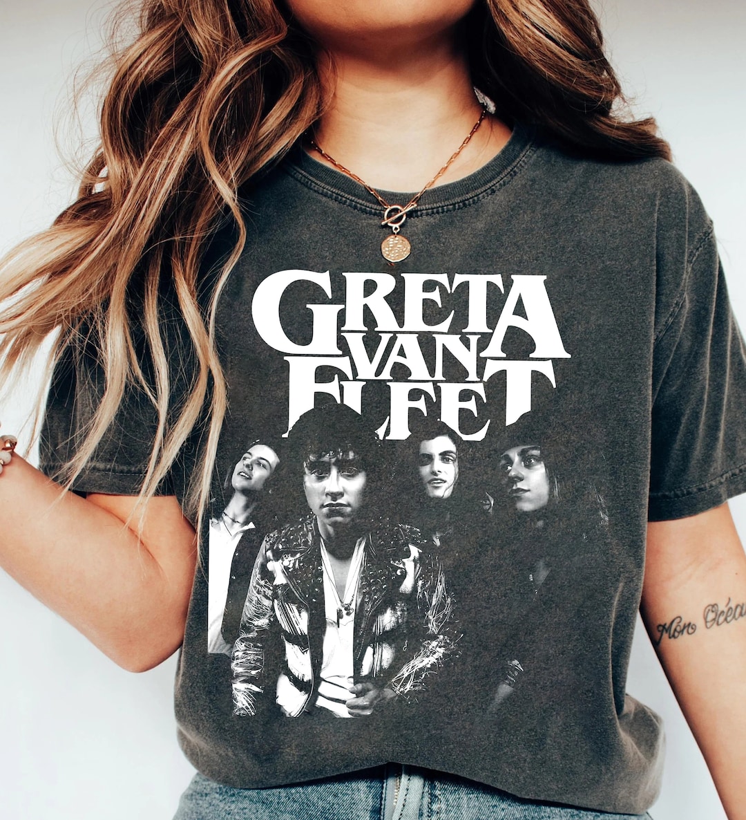 Vintage Greta Van Fleet Rock Band Music, Greta Van Fleet Tour 2024 ...