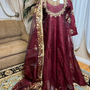 Nakshi work dress cheap