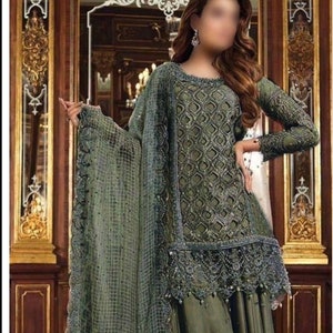 Pakistani dress Indian dress party wear Designer dress Eid dress wedding collection