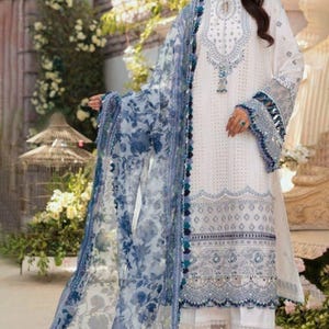 Pakistani dress cotton suit Indian dresses  party wear Designer dress eid suit wedding collection
