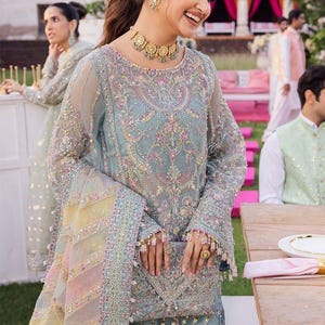 Indian Engagement Dress - Etsy