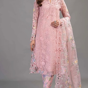 Pakistani Indian dresses designer collection eid suit party wear salwaar kameez latest style