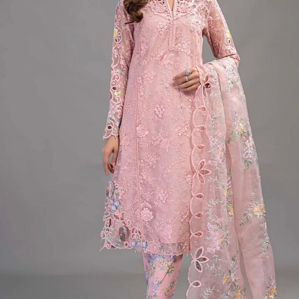 Pakistani Indian dresses designer collection eid suit party wear salwaar kameez latest style