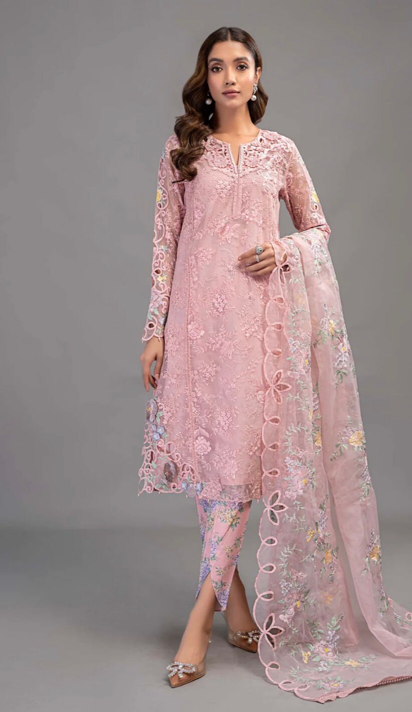 Pakistani Indian dresses designer collection eid suit party wear salwaar kameez latest style