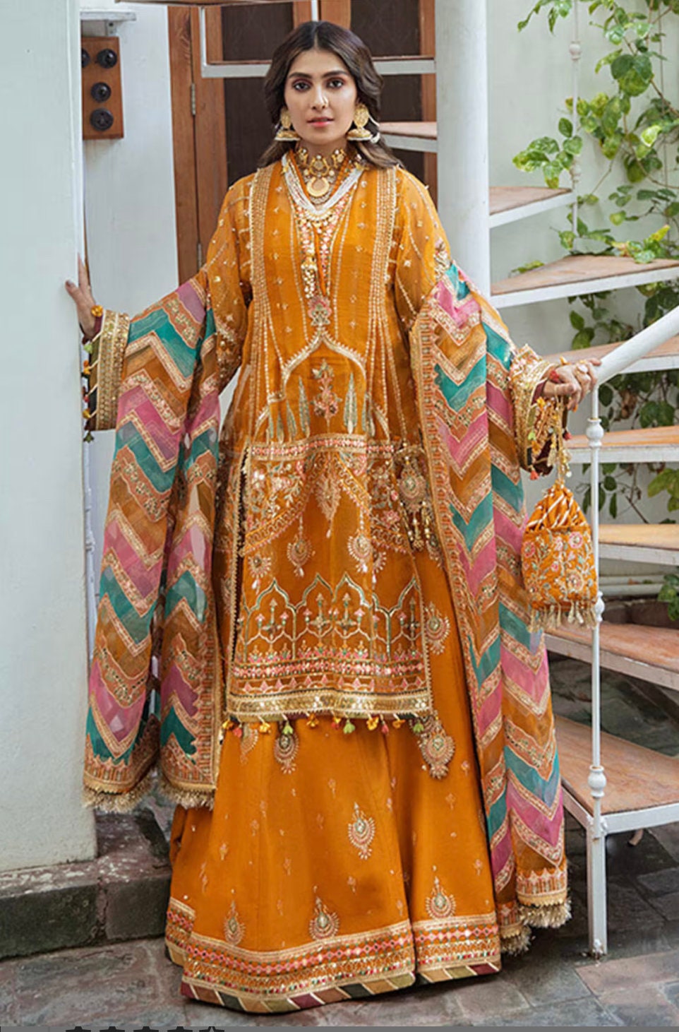 Pakistani Indian Wedding Dresses Designer Collection Party Wear Eid ...