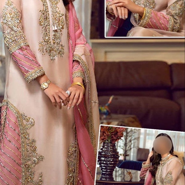 Pakistani Indian wedding dresses designer collection eid suit party wear salwaar kameez latest style