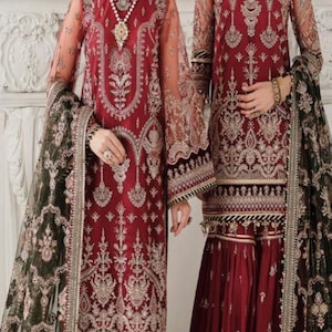 Pakistan dress Indian dress wedding dresses Designer collection eid suit Bollywood dresses desi suit.