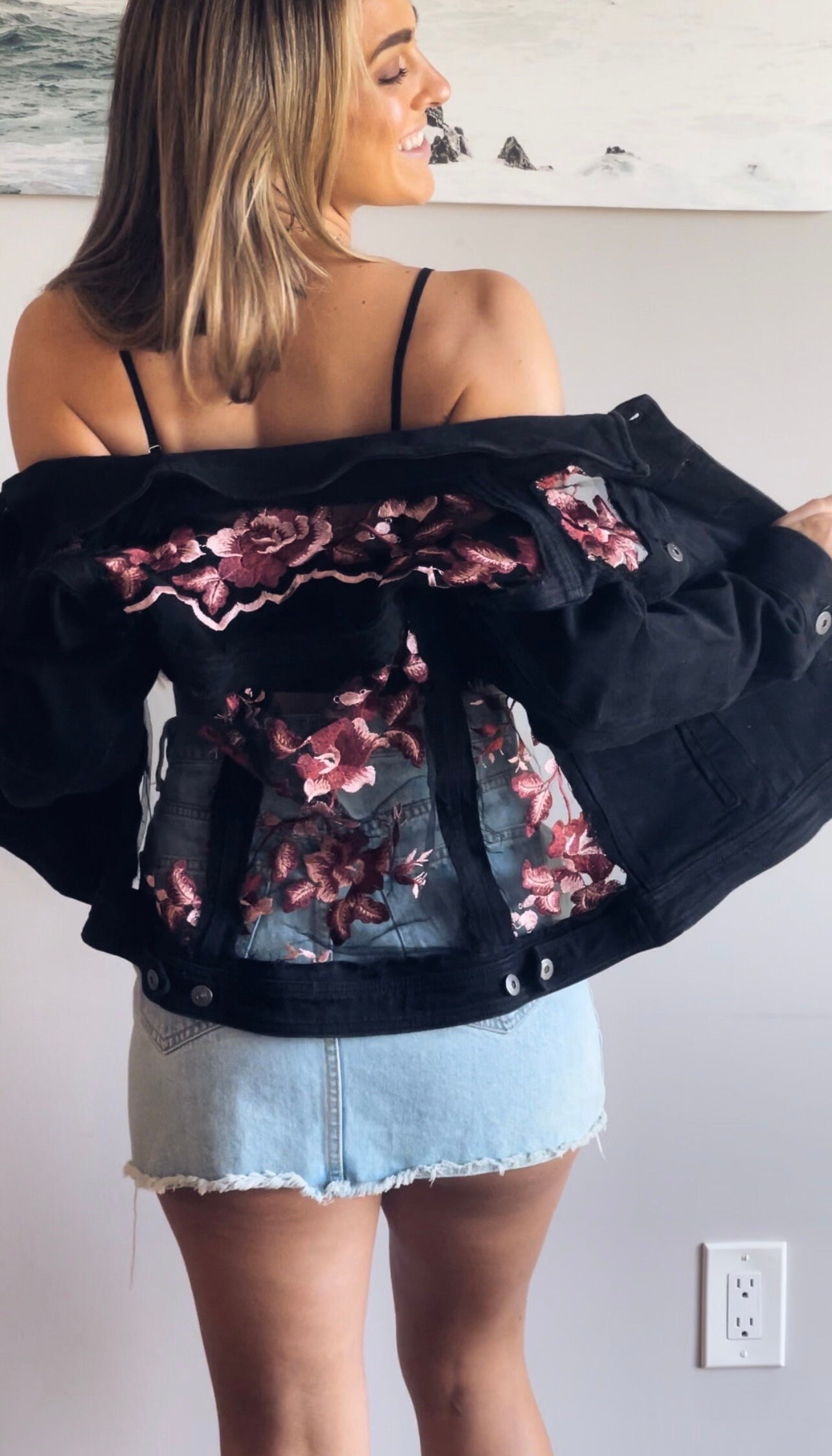 wool sheer jacket