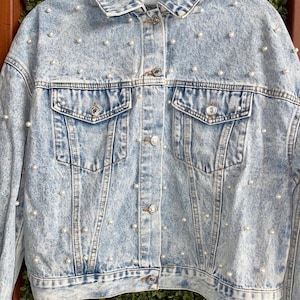 Boho Sequin Embellished Mesh Pearl Jacket image 3