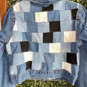Boho Patchwork Denim Jacket