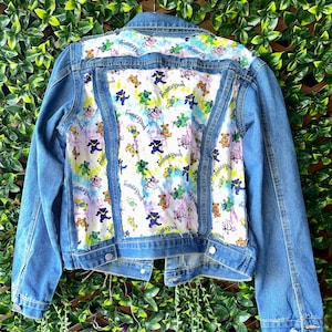Cropped Grateful Dead Denim Jacket