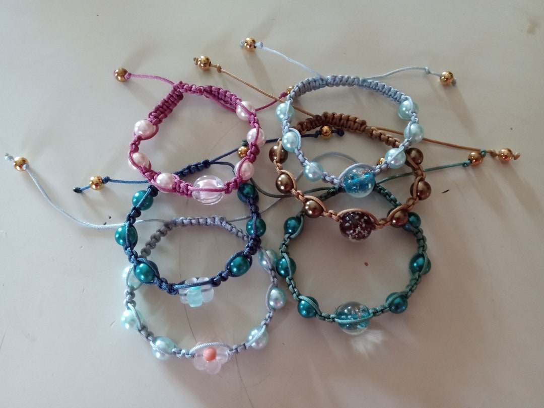 Bead and Weave Bracelets Etsy