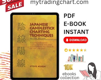 Tecnica di creazione di grafici a candele giapponesi, libri di negoziazione del mercato azionario, libri di negoziazione di opzioni