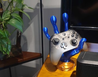 Gaming Controller Stand 4 Vinger Alien Hand 3D Geprint