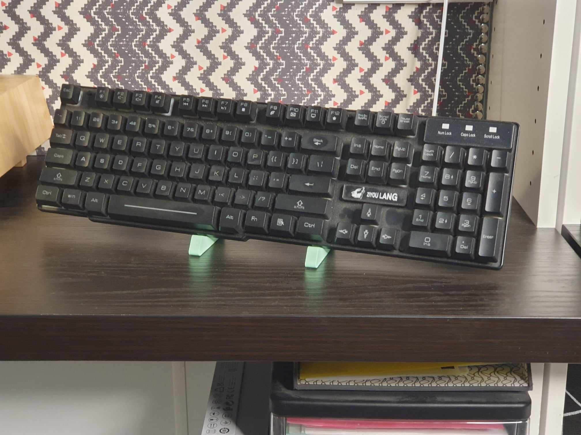 Keyboard Stand Display Mechanical Keyboard Gaming Accessories Office 3D ...