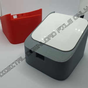 Arquivo de impressão 3D digital: Dock para leitor de cartão quadrado ecológico - Serve para a 1ª geração - Design moderno - Visual minimalista