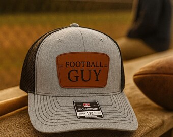 Gorra con parche de cuero de jugador de fútbol americano: Richardson 112 Snapback - Regalo para fanáticos de la NFL