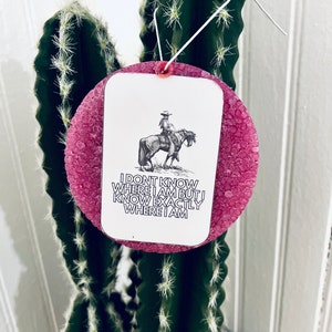 Country Music Car Freshie | Western Car Freshie | Air Freshener