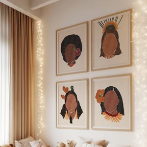Pacific Island Woman Art Prints: Fijian, Tongan, Maori, Samoan (Digital Download)