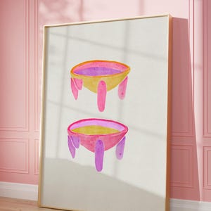 Kava Bowl Print: Pacific Island Art, Polynesian Decor (Digital Download)