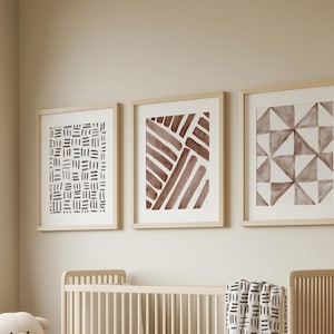 Polynesian Art Print Set: Geometric Samoan Tongan Patterns (Digital Download)