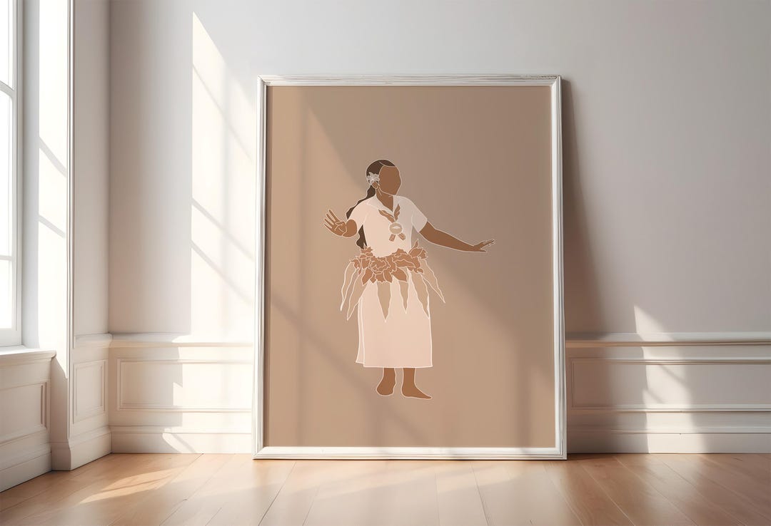 Rotuman Girl/woman| Island Girl Series| Melanesian Art| Pacific Islands ...