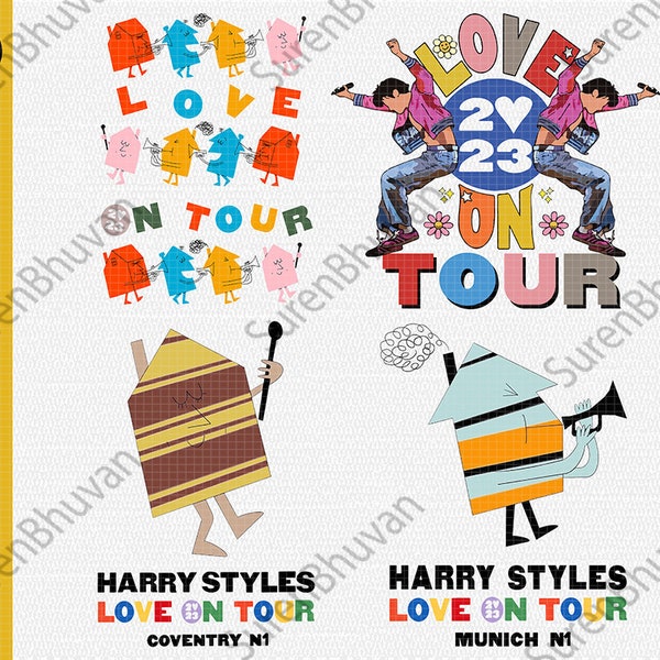 Harry Styles Png Bundle, Harry'S House Png, Love On Tour 2023 Png, Harry Styles Concert Outfit , Harry Styles Merch, Digital Download