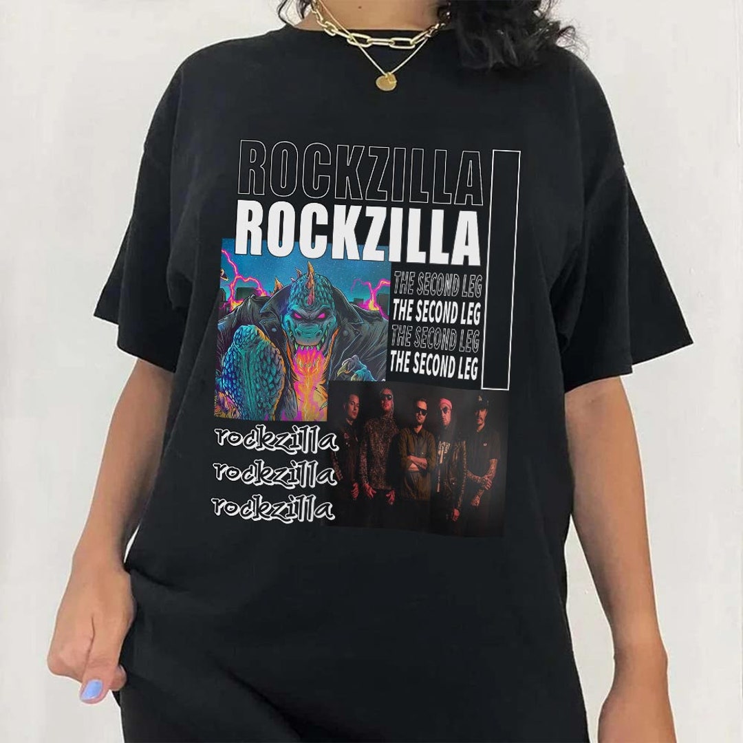 2023 Rockzilla North American Tour Shirt Rockzilla the Second Etsy