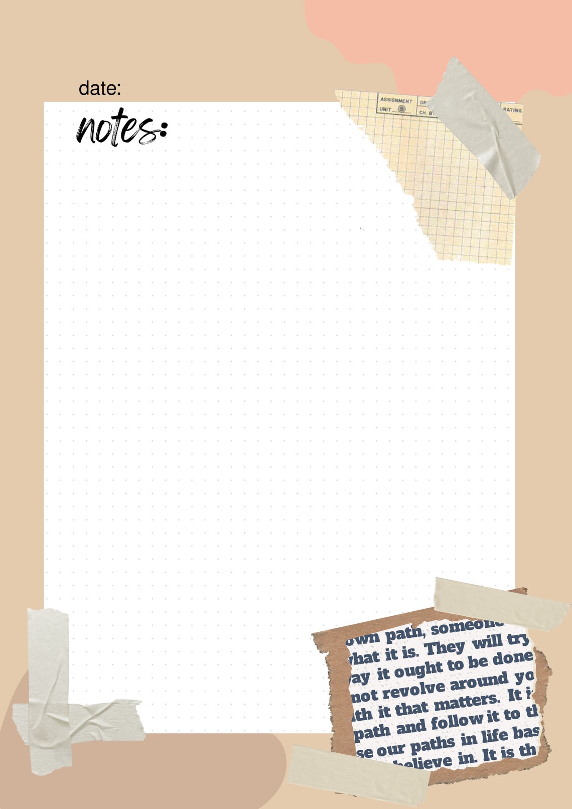 Note Taking Templates - Etsy