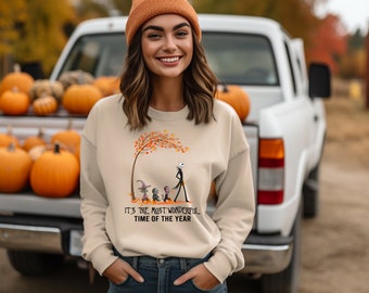 Night Vor Weihnachten Halloween Unisex Sweatshirt