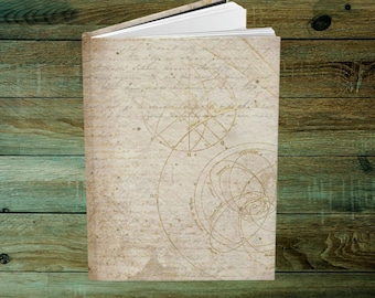 Astronomy Hardcover Journal: Celestial Lined Notebook