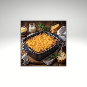 Ground Beef Casserole Comfort Food Easy Dinner Family Meal One-Pan Dish One-Pan Dish Weeknight Dinner Savory Dish Homemade Savory Recipe