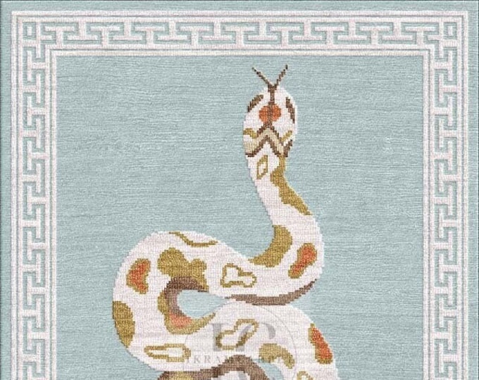 Modern Oushak Rug