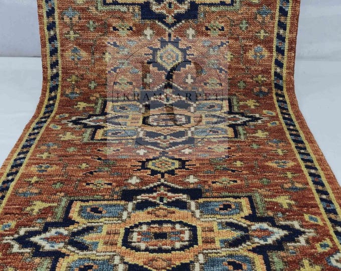 Oushak Rug Hand Knotted 8x10, 9x12, 10x14, Wool Traditional And Vintage Antique Oushak Wool Area Rug For Living Room Rug