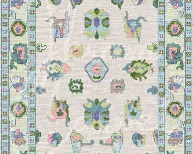 Modern Oushak Rug