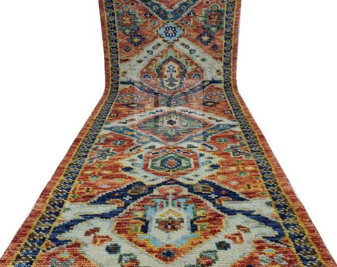 Oushak Rug Hand Knotted 8x10, 9x12, 10x14, Wool Traditional And Vintage Antique Oushak Wool Area Rug For Living Room Rug
