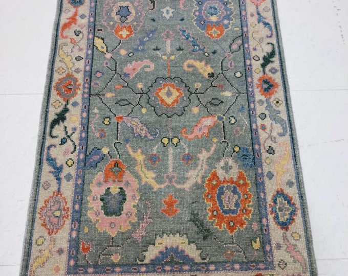 Oushak Rug Modern Oushak Rug For Living Room