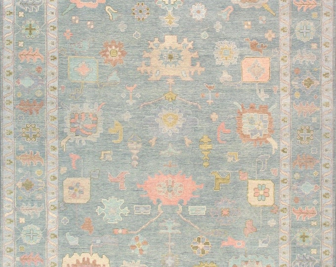 Oushak Rug Modern Oushak Rug For Living Room Hall Room Office.