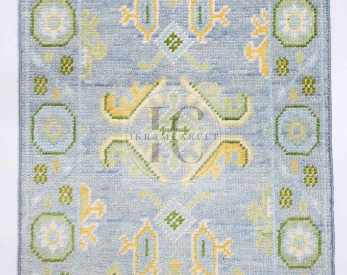 Oushak Rug Hand Knotted 8x10, 9x12, 10x14, Wool Traditional And Vintage Antique Oushak Wool Area Rug For Living Room Rug