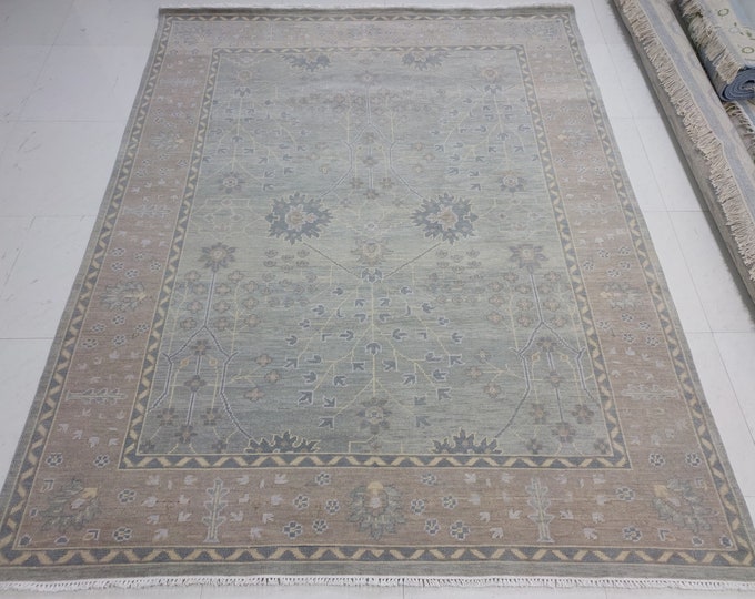 Oushak Rug Modern Oushak Rug For Living Room