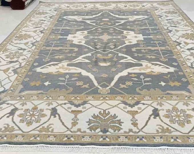 Oushak Rug Modern Oushak Rug For Living Room