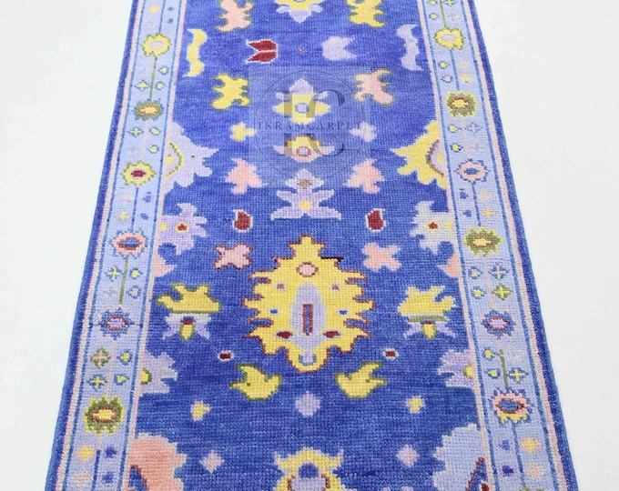 Oushak RugHandwoven Oushak Traditional Rug