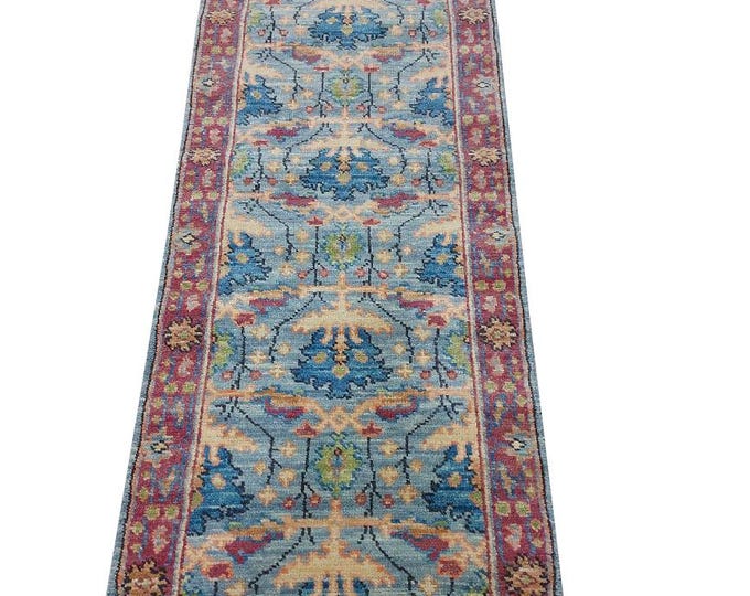Oushak Rug Hand Knotted 8x10, 9x12, 10x14, Wool Traditional And Vintage Antique Oushak Wool Area Rug For Living Room Rug
