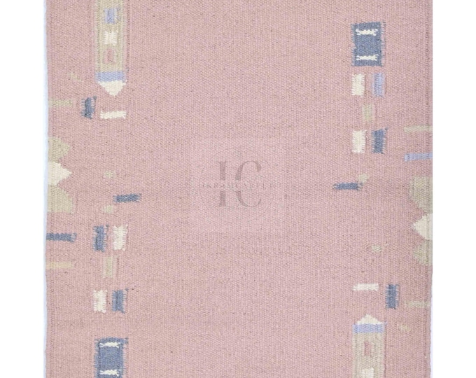 Swedish Marianne Richter Inspired kilim rug