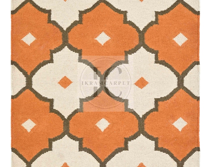 Swedish Marianne Richter Inspired kilim rug