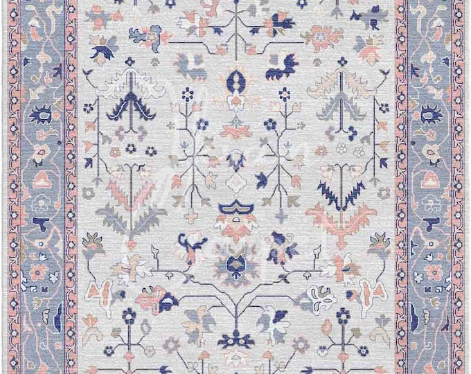 Modern Oushak Rug