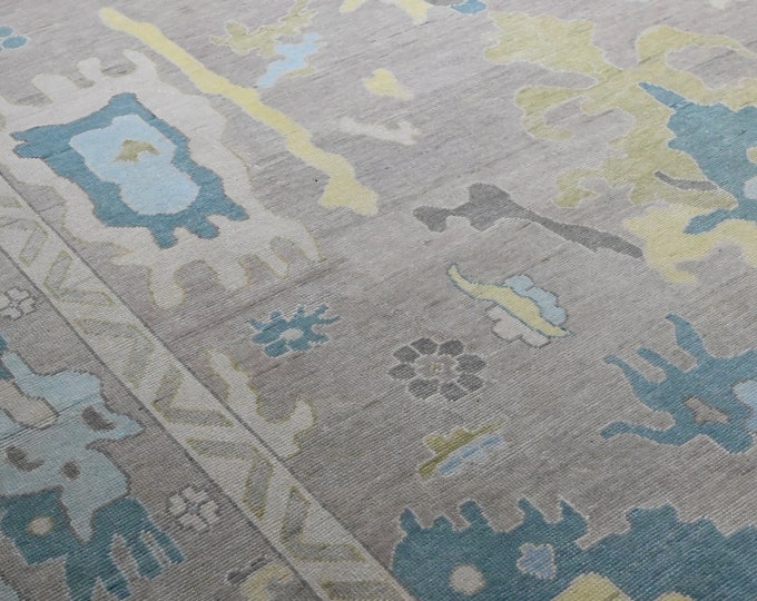 Oushak Rug Modern Oushak Rug For Living Room