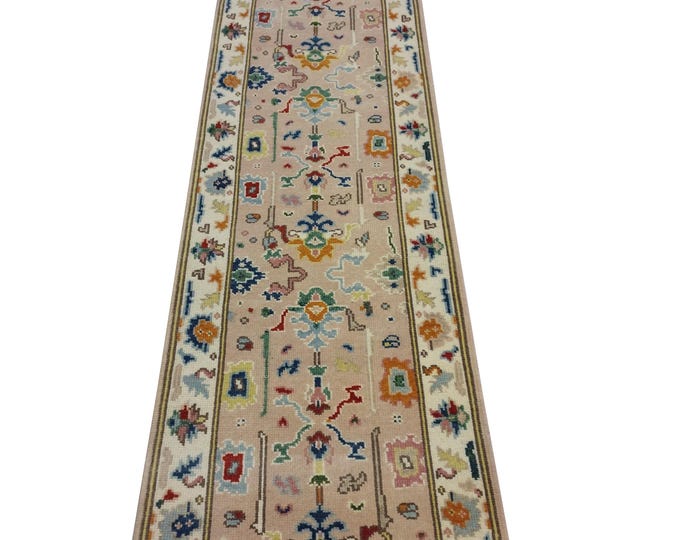 Oushak Rug Hand Knotted 8x10, 9x12, 10x14, Wool Traditional And Vintage Antique Oushak Wool Area Rug For Living Room Rug
