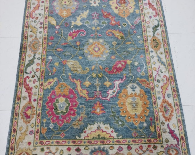 Oushak Rug Modern Oushak Rug For Living Room