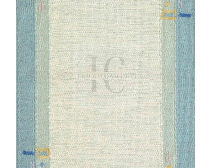 Swedish Marianne Richter Inspired kilim rug